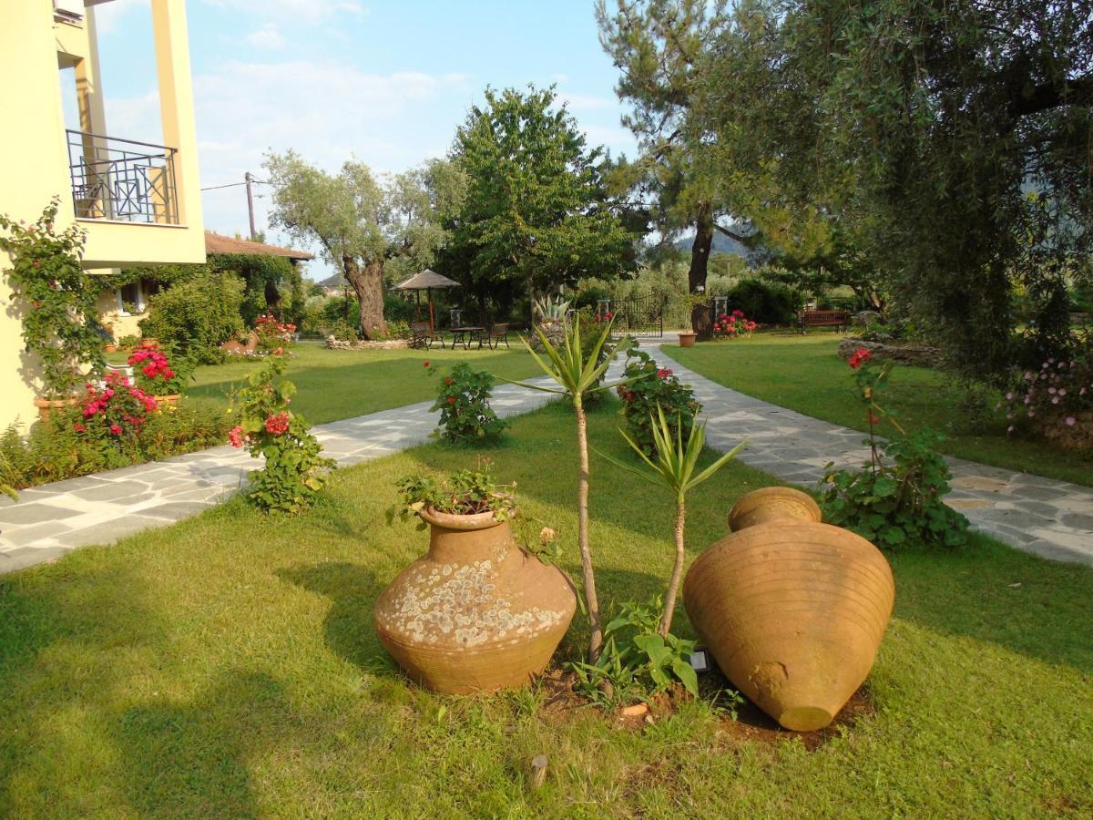 Nostos Studios Golden Beach Chrysi Ammoudia Luaran gambar