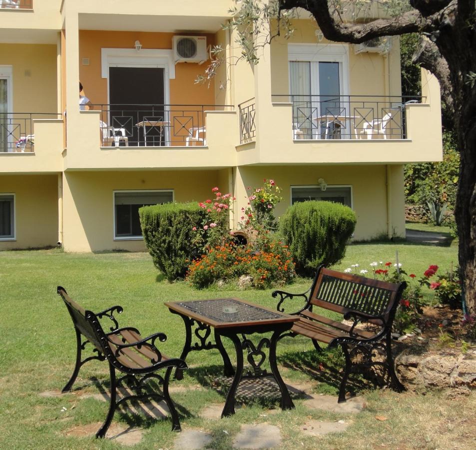 Nostos Studios Golden Beach Chrysi Ammoudia Luaran gambar