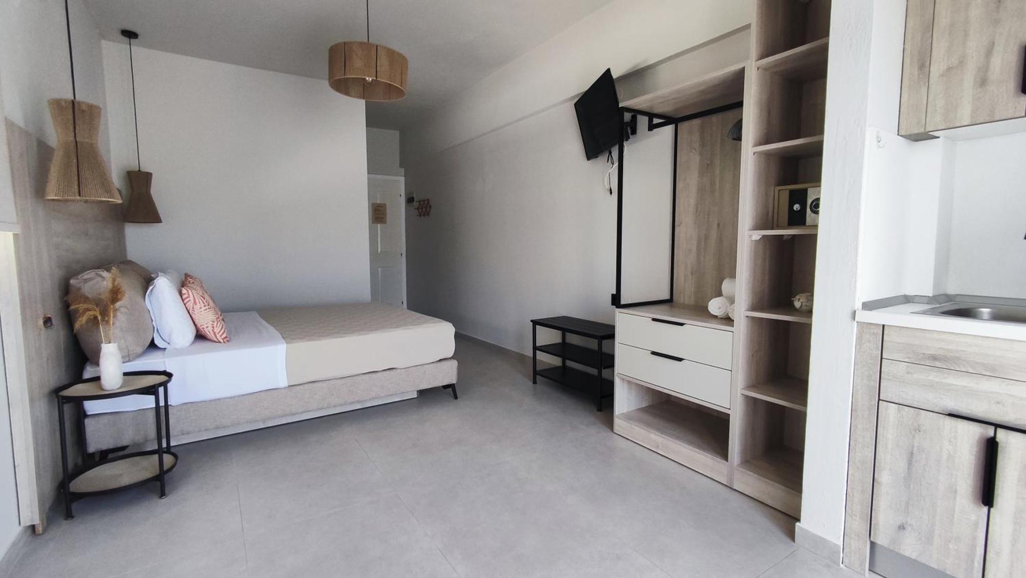 Nostos Studios Golden Beach Chrysi Ammoudia Luaran gambar